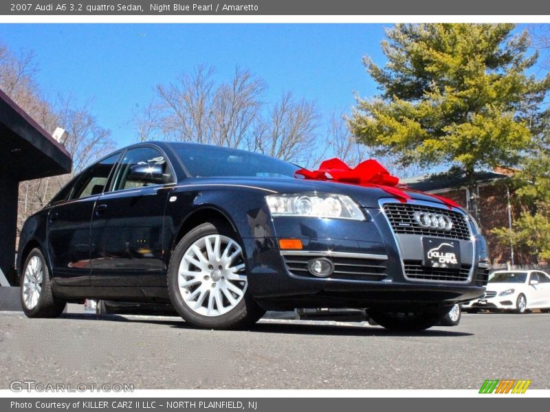 Night Blue Pearl / Amaretto 2007 Audi A6 3.2 quattro Sedan