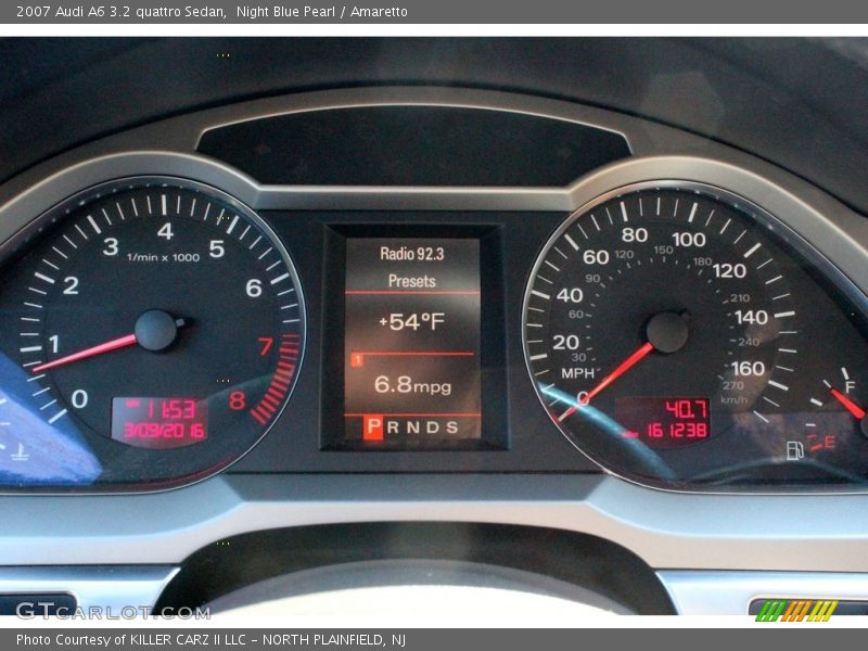 Night Blue Pearl / Amaretto 2007 Audi A6 3.2 quattro Sedan