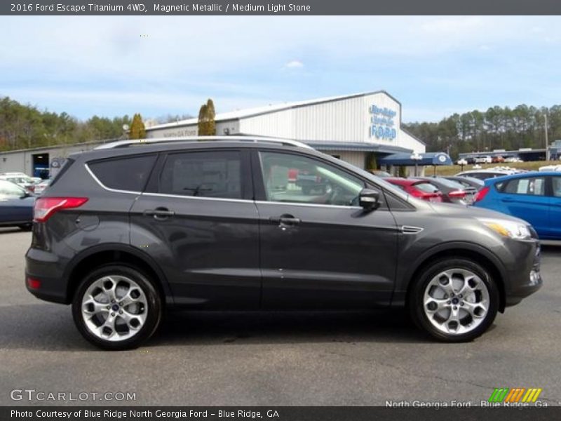 Magnetic Metallic / Medium Light Stone 2016 Ford Escape Titanium 4WD