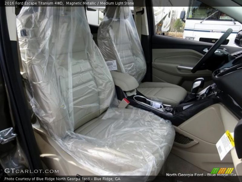 Magnetic Metallic / Medium Light Stone 2016 Ford Escape Titanium 4WD