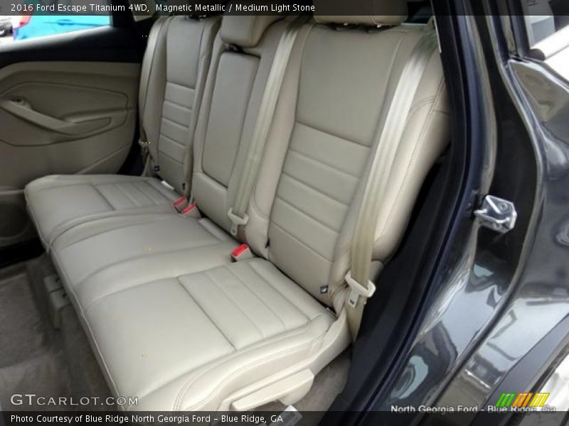 Magnetic Metallic / Medium Light Stone 2016 Ford Escape Titanium 4WD