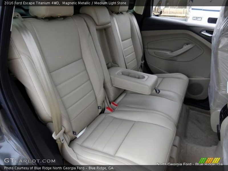 Magnetic Metallic / Medium Light Stone 2016 Ford Escape Titanium 4WD