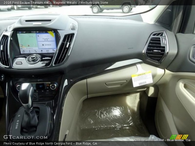 Magnetic Metallic / Medium Light Stone 2016 Ford Escape Titanium 4WD