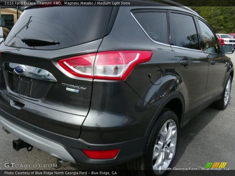 Magnetic Metallic / Medium Light Stone 2016 Ford Escape Titanium 4WD