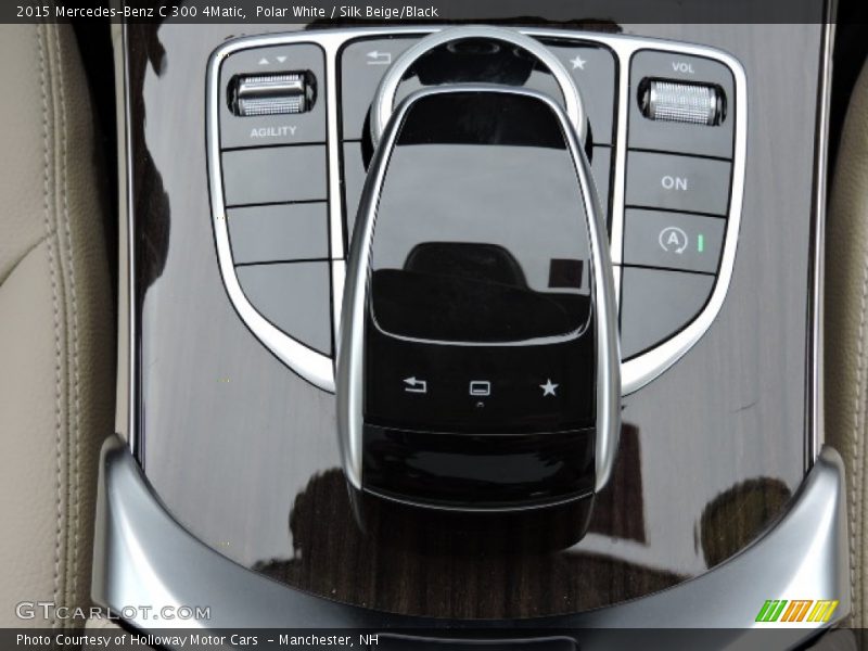Polar White / Silk Beige/Black 2015 Mercedes-Benz C 300 4Matic