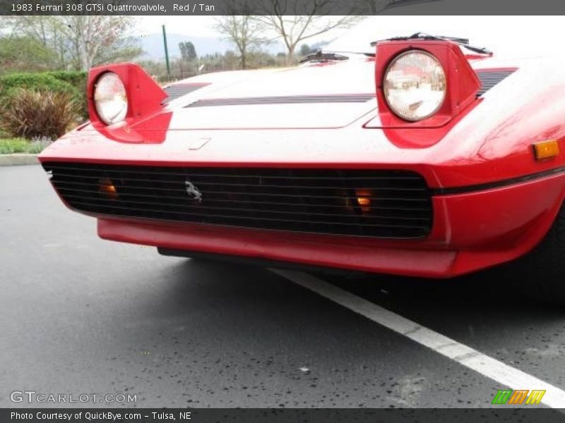 Red / Tan 1983 Ferrari 308 GTSi Quattrovalvole