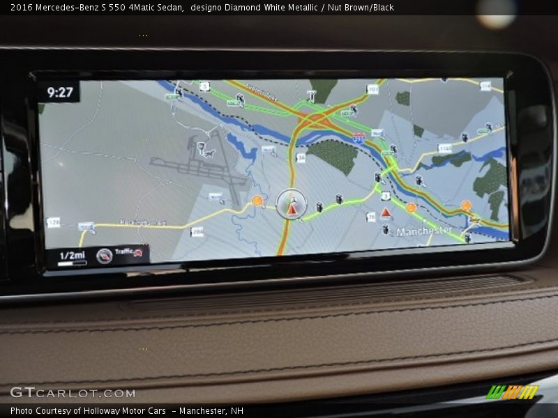 Navigation of 2016 S 550 4Matic Sedan