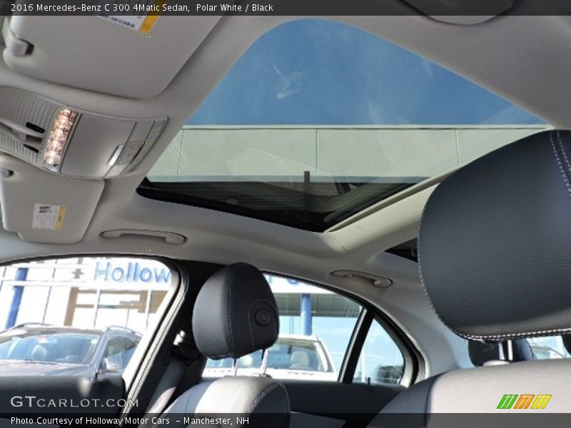 Polar White / Black 2016 Mercedes-Benz C 300 4Matic Sedan