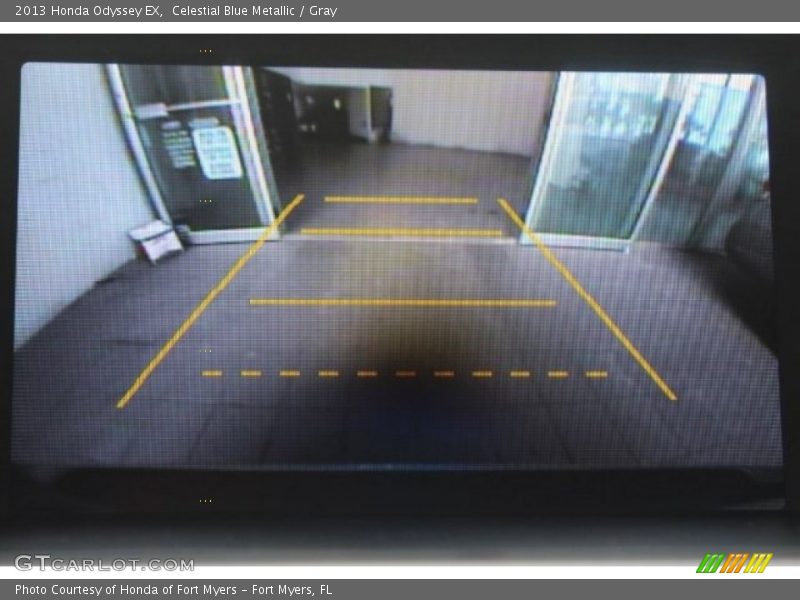 Celestial Blue Metallic / Gray 2013 Honda Odyssey EX