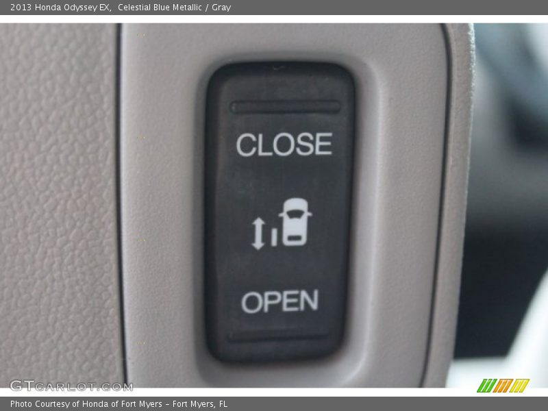 Celestial Blue Metallic / Gray 2013 Honda Odyssey EX