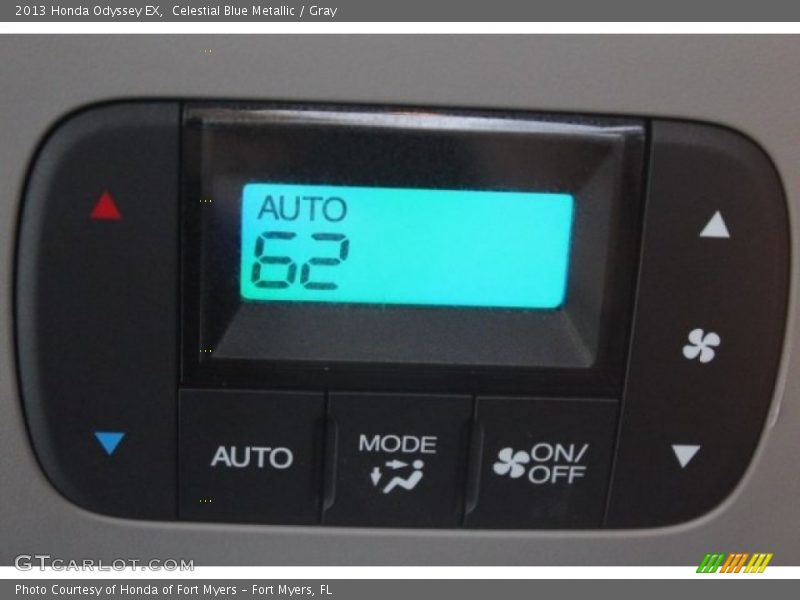 Celestial Blue Metallic / Gray 2013 Honda Odyssey EX