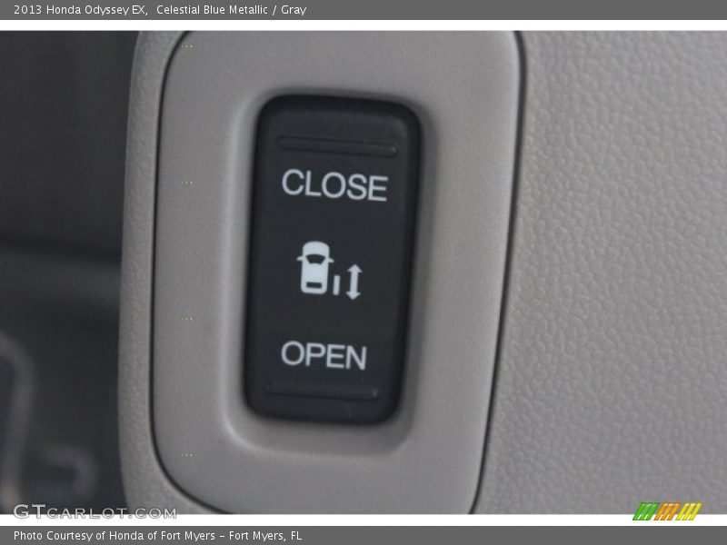 Celestial Blue Metallic / Gray 2013 Honda Odyssey EX