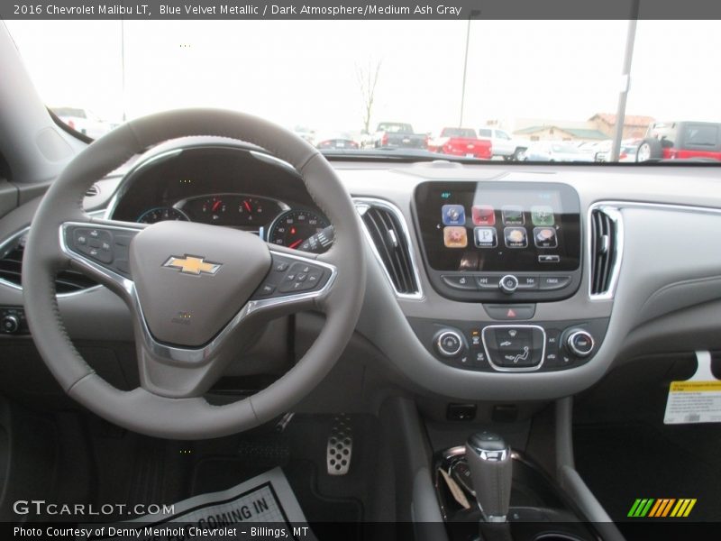 Blue Velvet Metallic / Dark Atmosphere/Medium Ash Gray 2016 Chevrolet Malibu LT