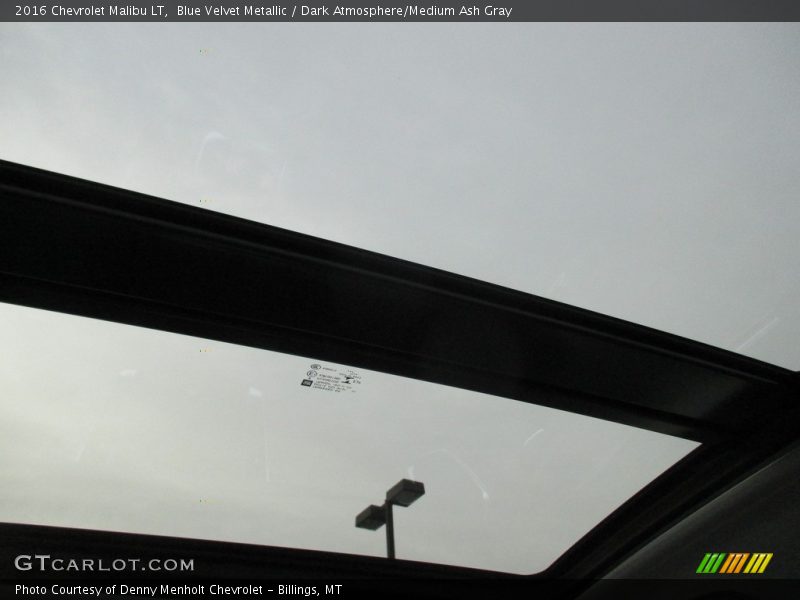 Blue Velvet Metallic / Dark Atmosphere/Medium Ash Gray 2016 Chevrolet Malibu LT