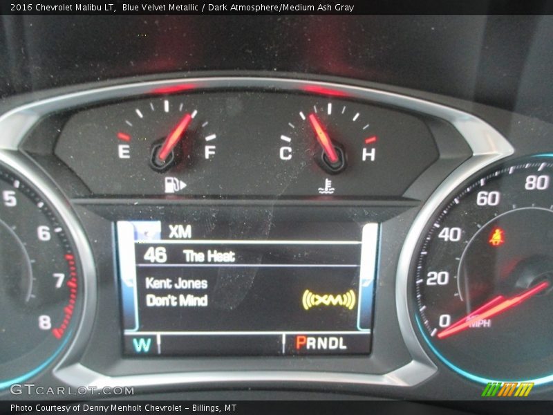 Blue Velvet Metallic / Dark Atmosphere/Medium Ash Gray 2016 Chevrolet Malibu LT