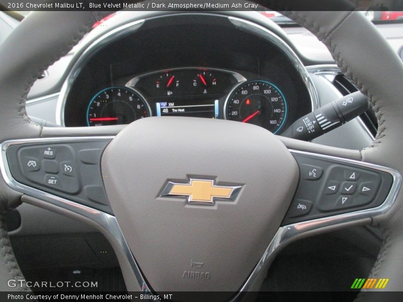 Blue Velvet Metallic / Dark Atmosphere/Medium Ash Gray 2016 Chevrolet Malibu LT
