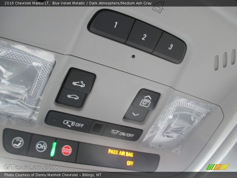 Blue Velvet Metallic / Dark Atmosphere/Medium Ash Gray 2016 Chevrolet Malibu LT