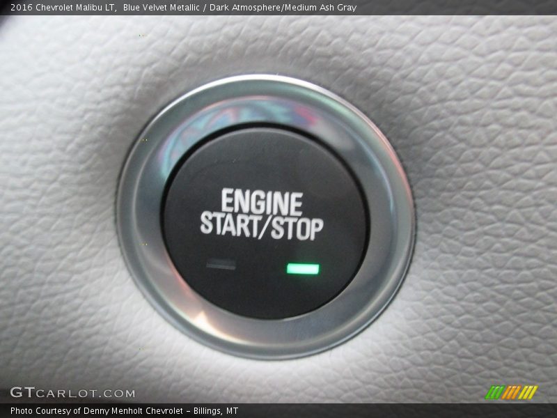 Blue Velvet Metallic / Dark Atmosphere/Medium Ash Gray 2016 Chevrolet Malibu LT