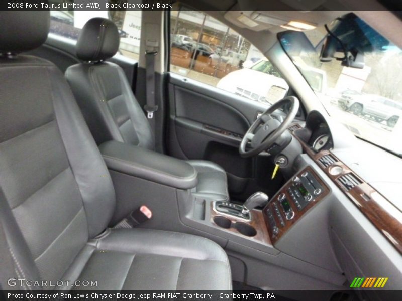 Black Clearcoat / Black 2008 Ford Taurus Limited AWD