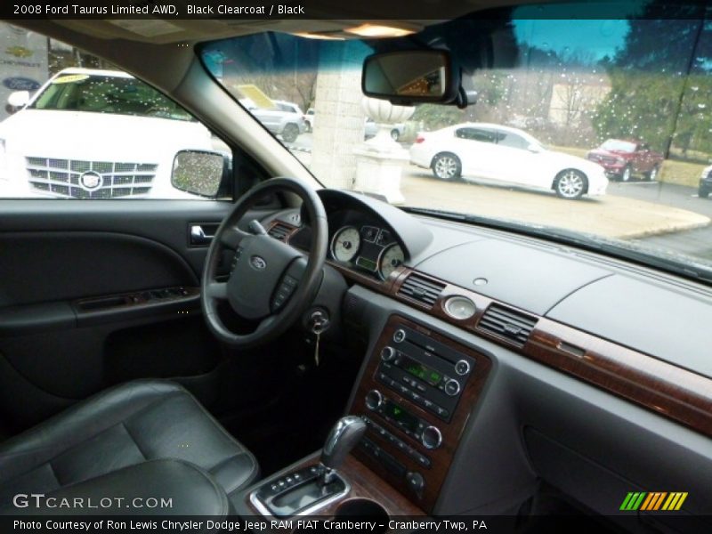 Black Clearcoat / Black 2008 Ford Taurus Limited AWD