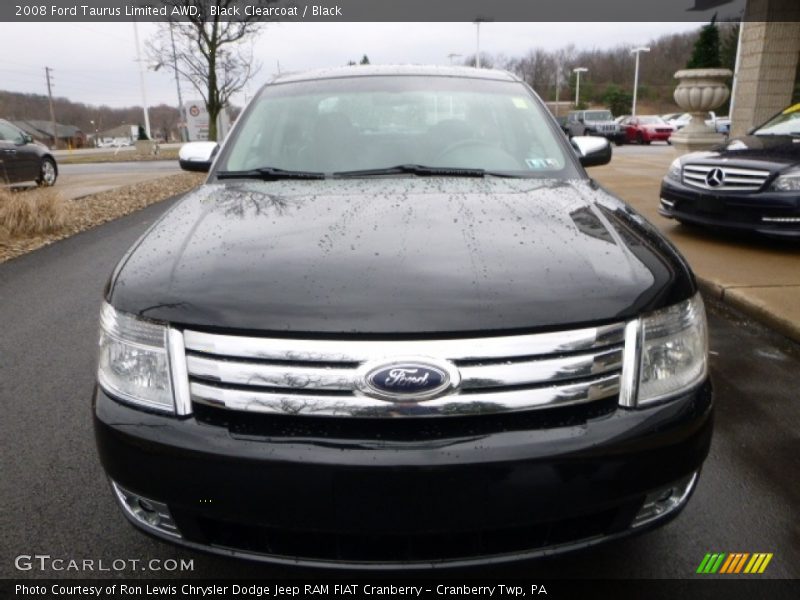 Black Clearcoat / Black 2008 Ford Taurus Limited AWD