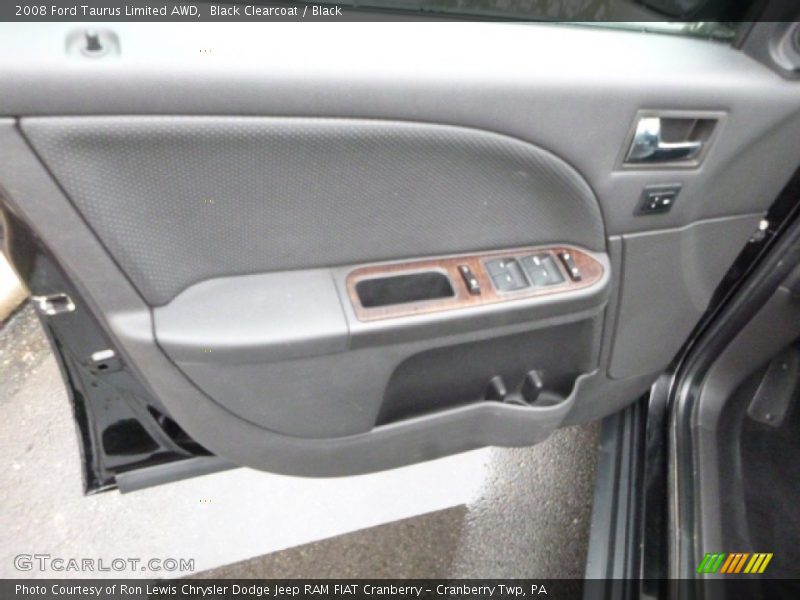 Black Clearcoat / Black 2008 Ford Taurus Limited AWD