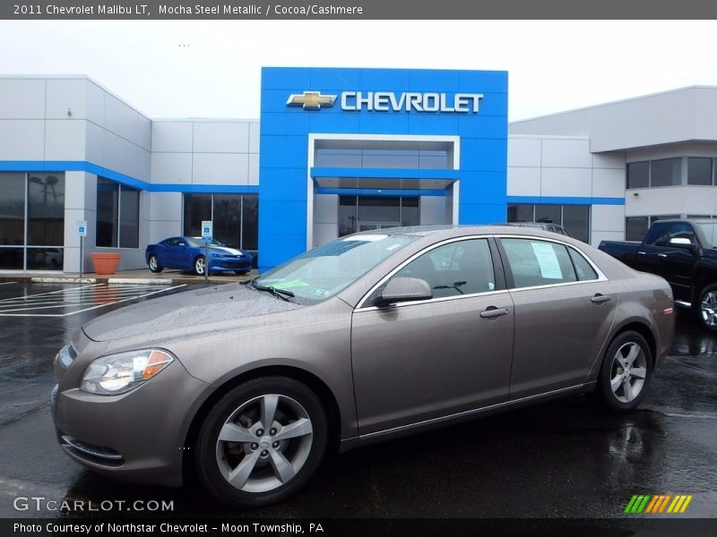 Mocha Steel Metallic / Cocoa/Cashmere 2011 Chevrolet Malibu LT