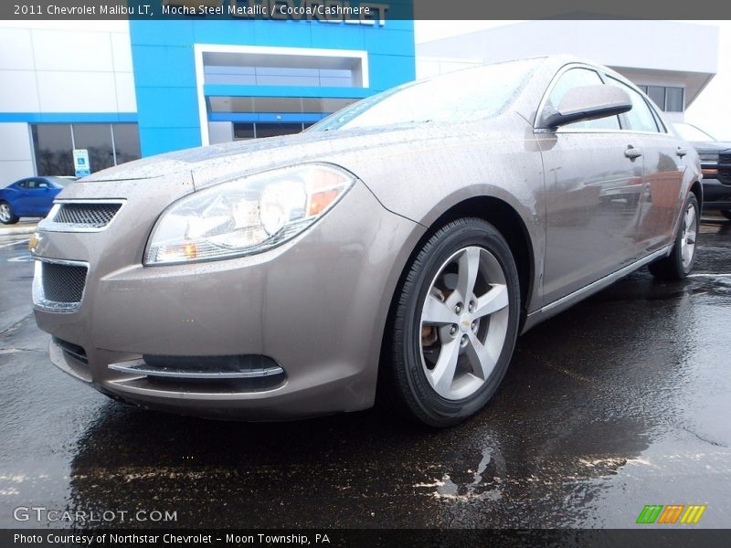 Mocha Steel Metallic / Cocoa/Cashmere 2011 Chevrolet Malibu LT