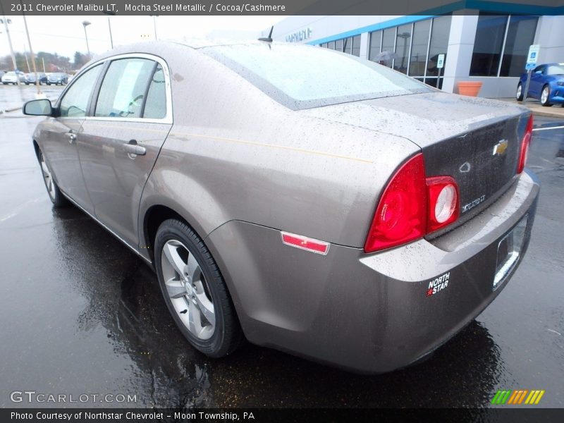 Mocha Steel Metallic / Cocoa/Cashmere 2011 Chevrolet Malibu LT