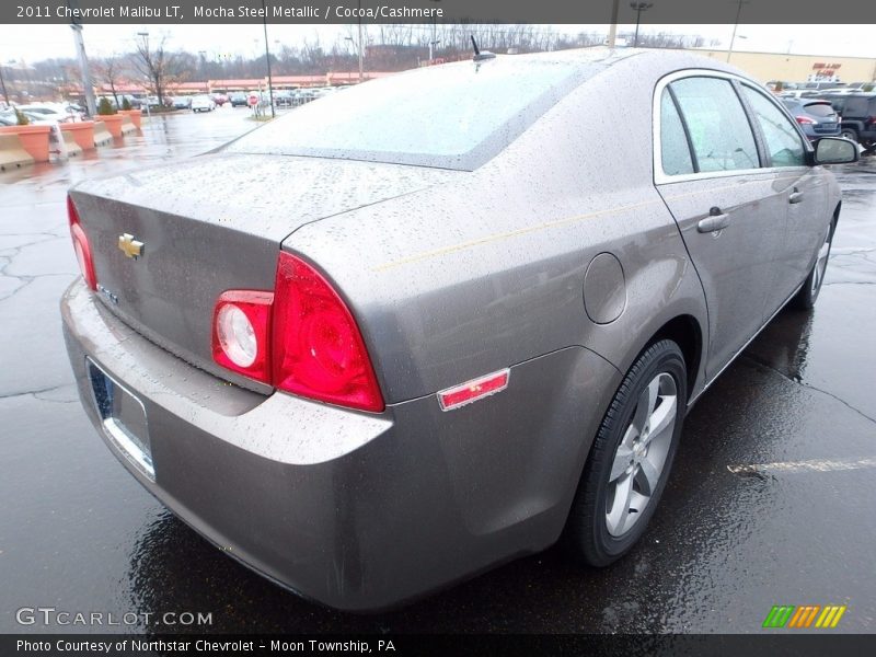 Mocha Steel Metallic / Cocoa/Cashmere 2011 Chevrolet Malibu LT