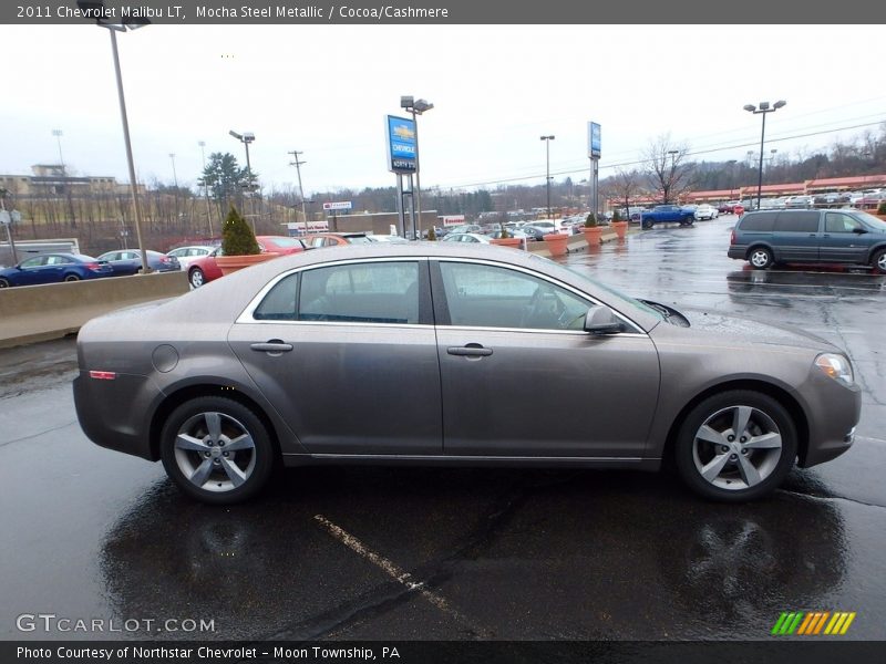 Mocha Steel Metallic / Cocoa/Cashmere 2011 Chevrolet Malibu LT