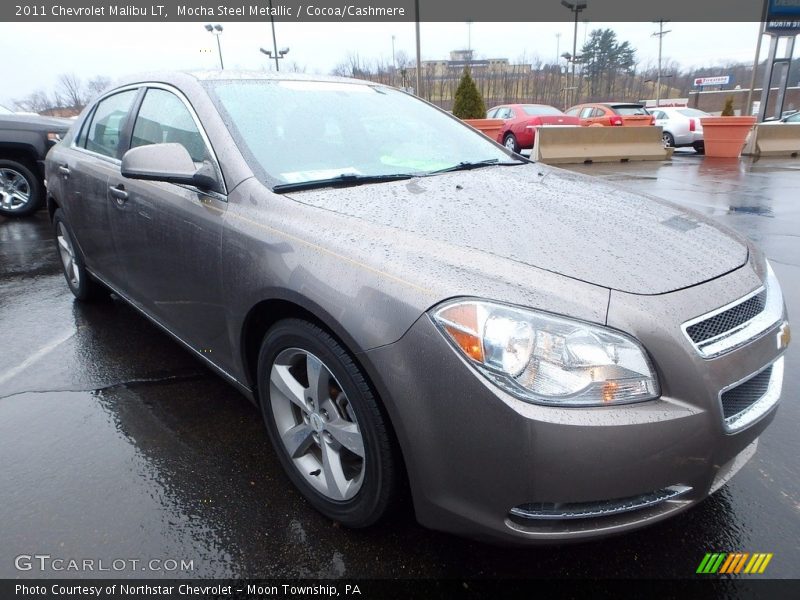 Mocha Steel Metallic / Cocoa/Cashmere 2011 Chevrolet Malibu LT