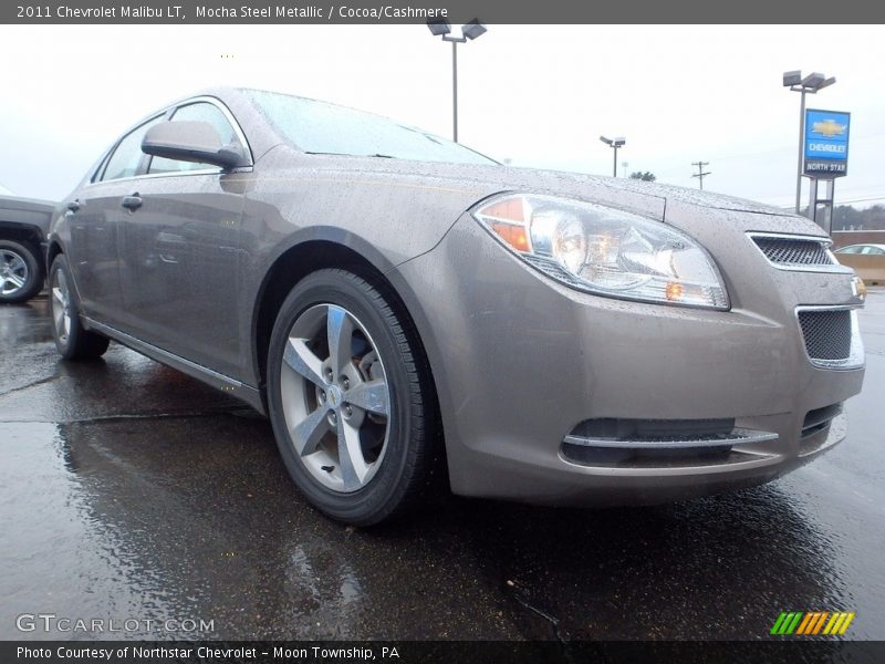 Mocha Steel Metallic / Cocoa/Cashmere 2011 Chevrolet Malibu LT