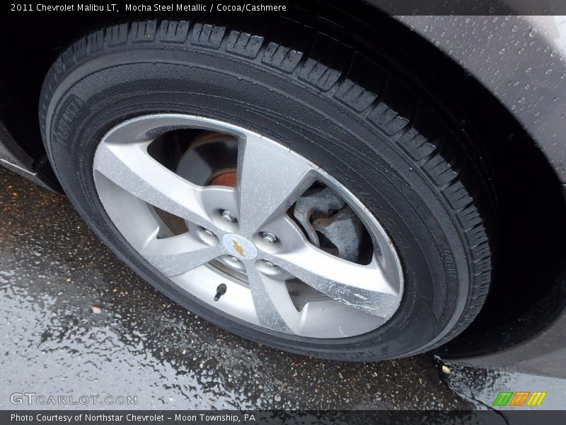 Mocha Steel Metallic / Cocoa/Cashmere 2011 Chevrolet Malibu LT