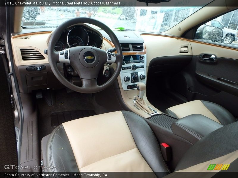 Mocha Steel Metallic / Cocoa/Cashmere 2011 Chevrolet Malibu LT