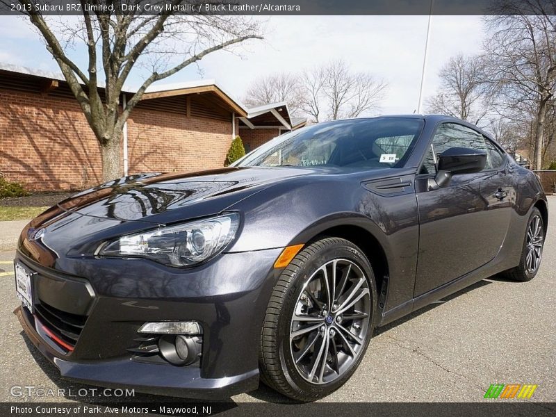 Dark Grey Metallic / Black Leather/Alcantara 2013 Subaru BRZ Limited