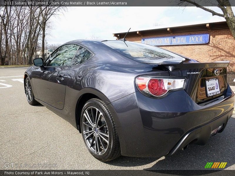 Dark Grey Metallic / Black Leather/Alcantara 2013 Subaru BRZ Limited