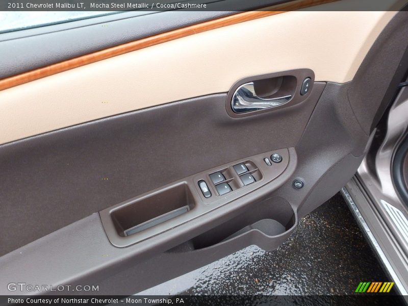 Mocha Steel Metallic / Cocoa/Cashmere 2011 Chevrolet Malibu LT