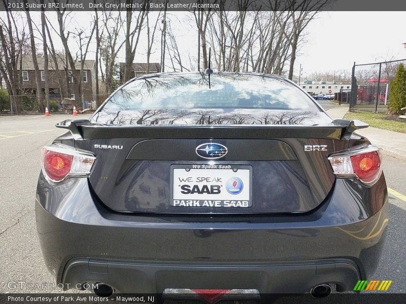 Dark Grey Metallic / Black Leather/Alcantara 2013 Subaru BRZ Limited