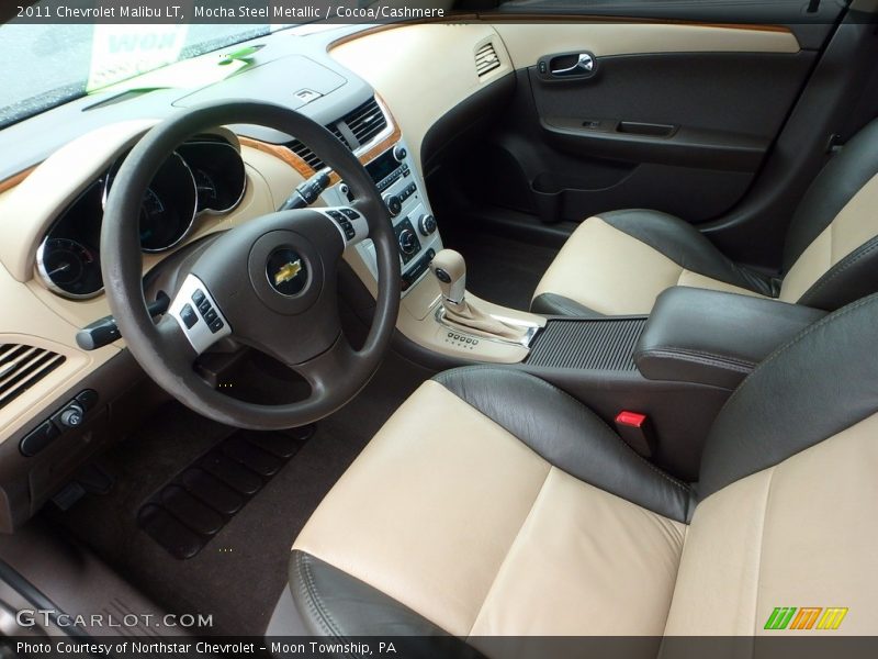 Mocha Steel Metallic / Cocoa/Cashmere 2011 Chevrolet Malibu LT