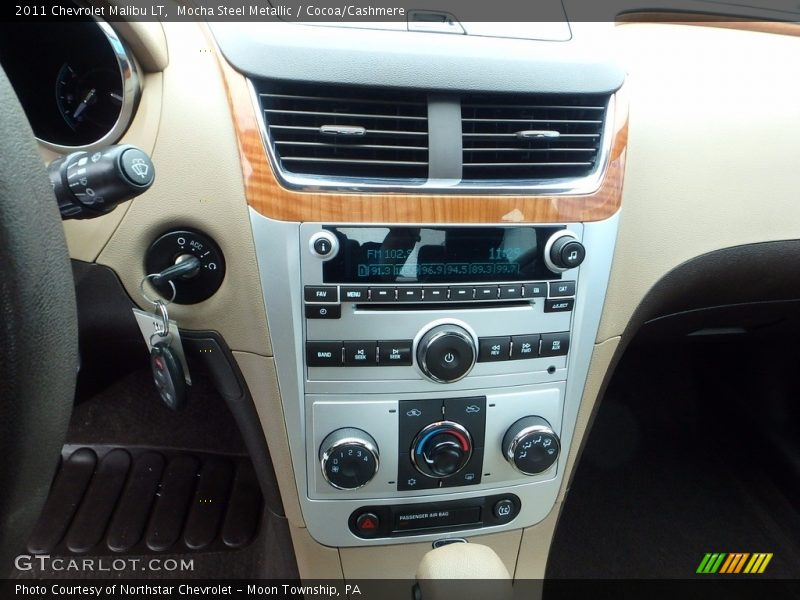 Mocha Steel Metallic / Cocoa/Cashmere 2011 Chevrolet Malibu LT