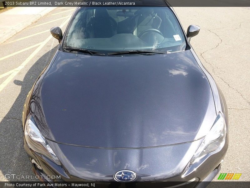 Dark Grey Metallic / Black Leather/Alcantara 2013 Subaru BRZ Limited