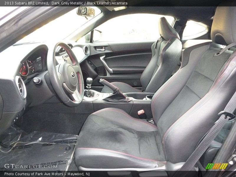 Dark Grey Metallic / Black Leather/Alcantara 2013 Subaru BRZ Limited