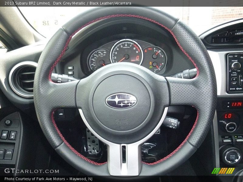 Dark Grey Metallic / Black Leather/Alcantara 2013 Subaru BRZ Limited