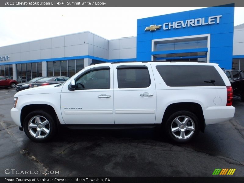 Summit White / Ebony 2011 Chevrolet Suburban LT 4x4