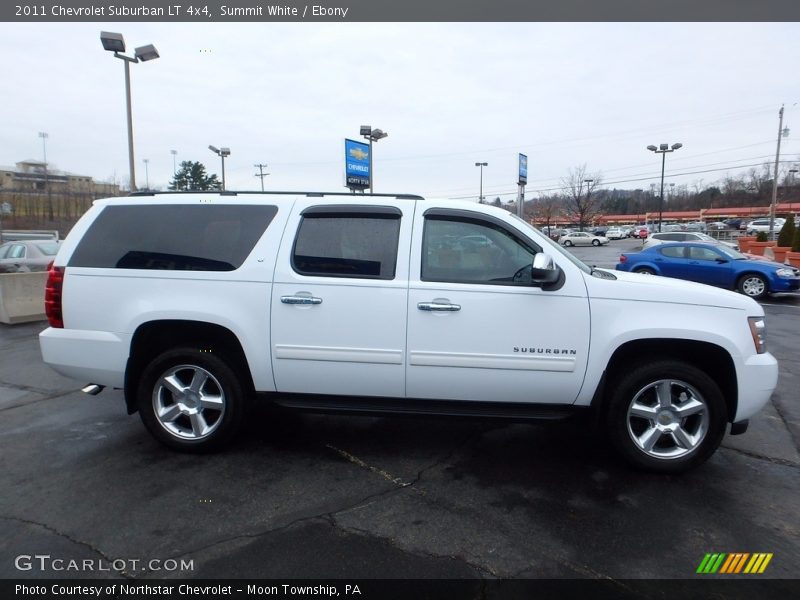 Summit White / Ebony 2011 Chevrolet Suburban LT 4x4