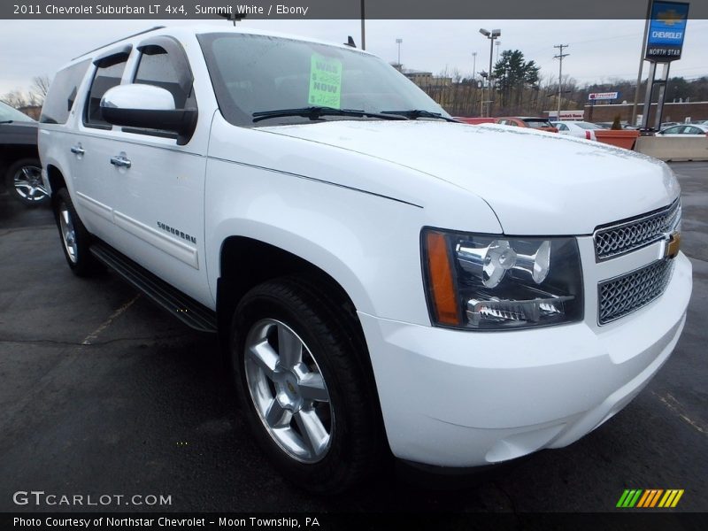 Summit White / Ebony 2011 Chevrolet Suburban LT 4x4