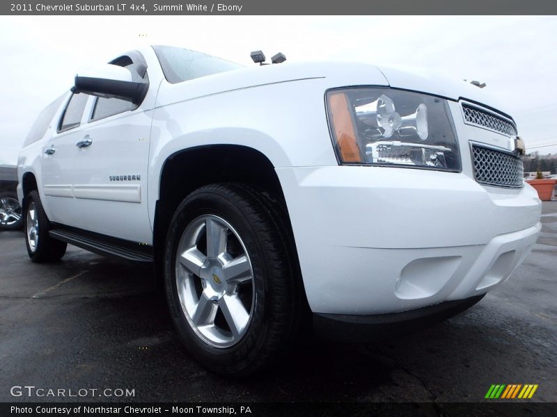 Summit White / Ebony 2011 Chevrolet Suburban LT 4x4