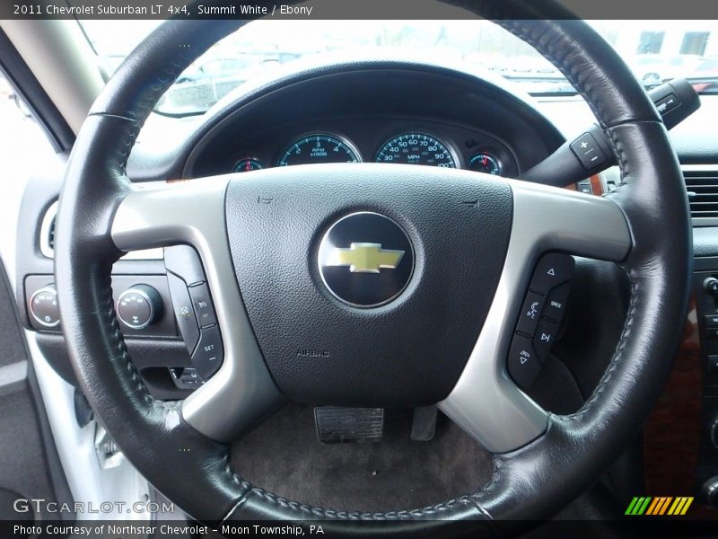 Summit White / Ebony 2011 Chevrolet Suburban LT 4x4