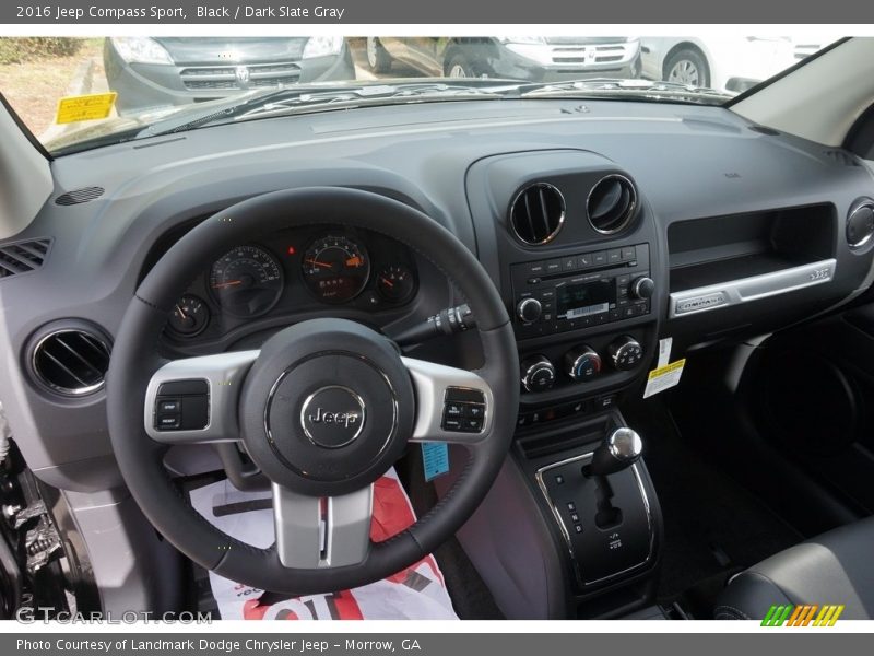 Black / Dark Slate Gray 2016 Jeep Compass Sport